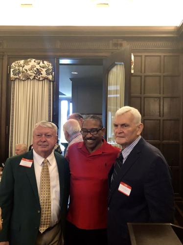 Jim Hudson, Sherman Lewis and Roger Baugh