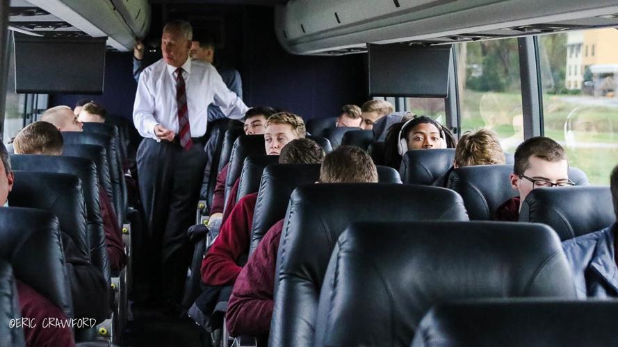 Bellarmine on the bus