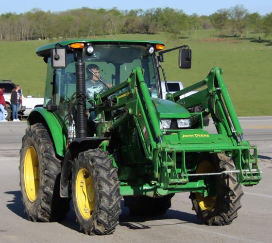 2023 'Drive Your Tractor to School Day' at Henry County High School in New Castle, Kentucky