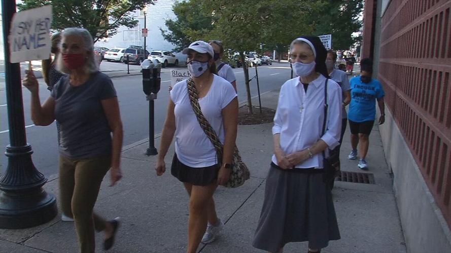 Black Catholics peace walk 8-15-20