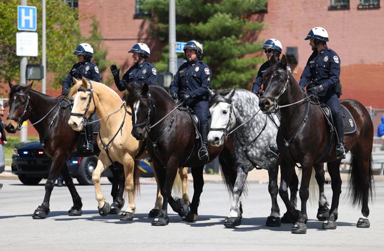 LMPD horse patrol at parade.JPG