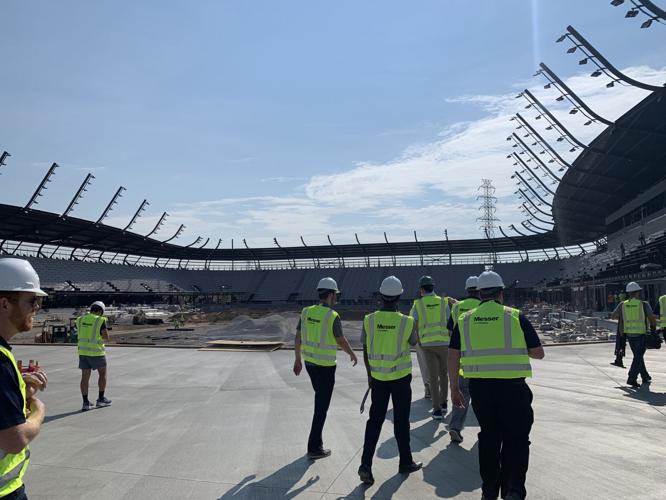 Media tours the new Lynn Family Stadium