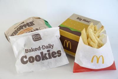McDonalds and Burger King Fast Food
