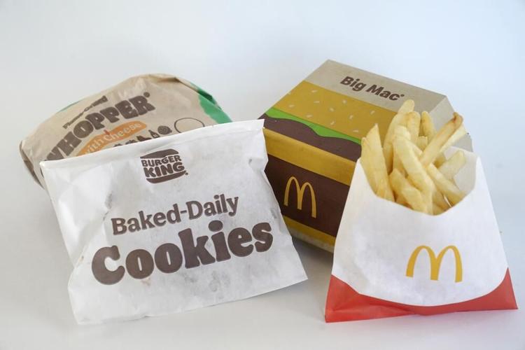 McDonalds and Burger King Fast Food