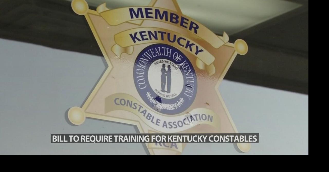 Bill would require future Kentucky constables to complete 'POPS