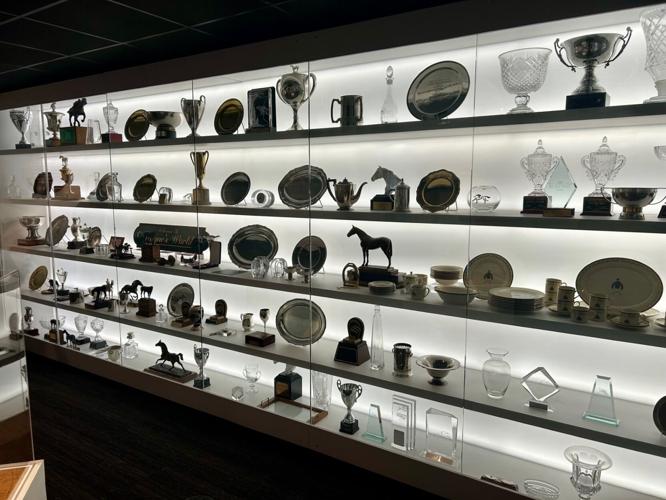 D. Wayne Lukas memorabilia at Kentucky Derby Museum