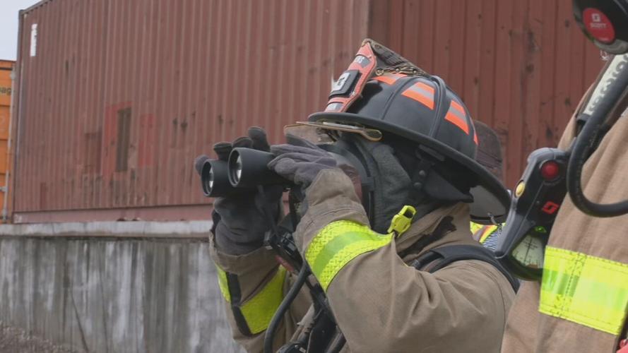 Law enforcement takes part in train derailment response training provided by Norfolk Southern