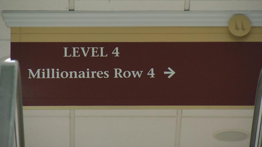 millionaire's row sign