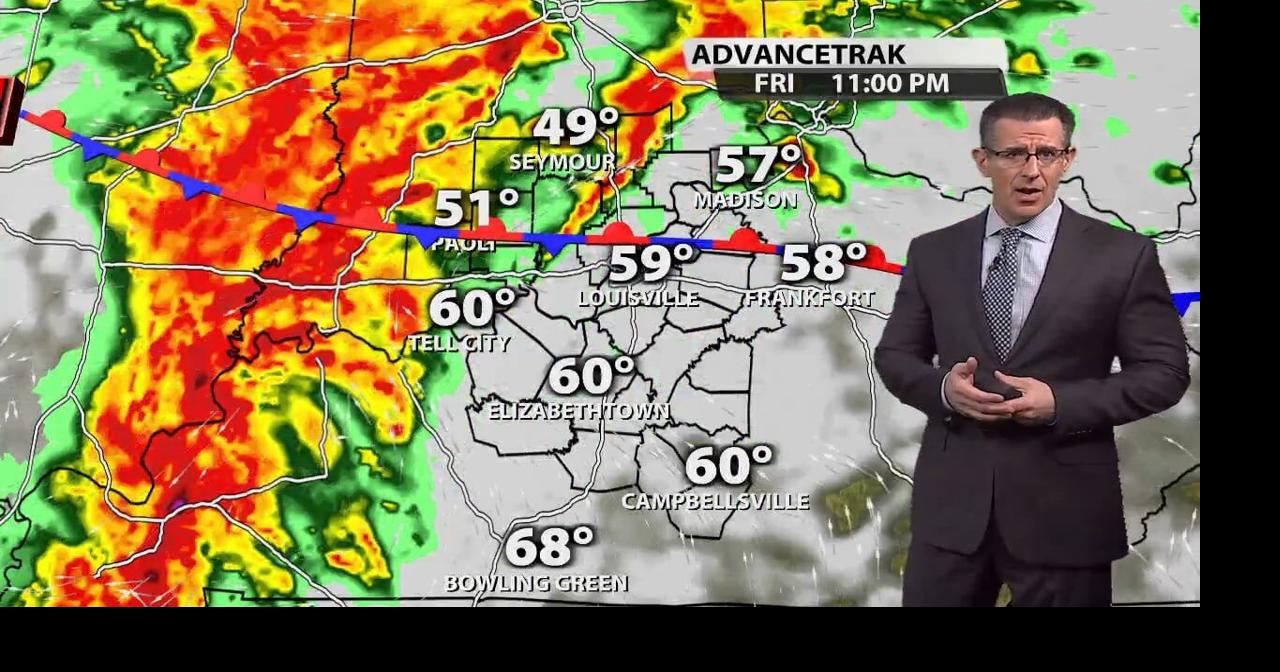 WDRB Meteorologist Marc Weinberg's Louisville weather forecast for(03)