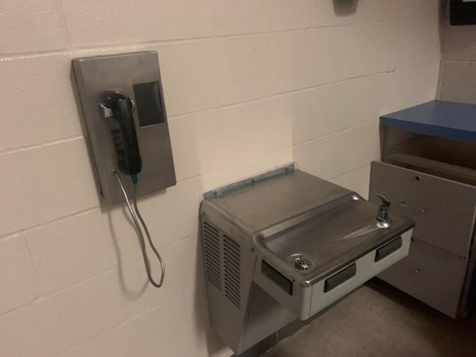 Louisville Youth Detention Center phone and water fountain