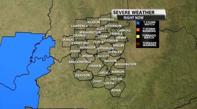 NOWCAST | Rain & Storms Tonight | Weather Blog | Wdrb.com