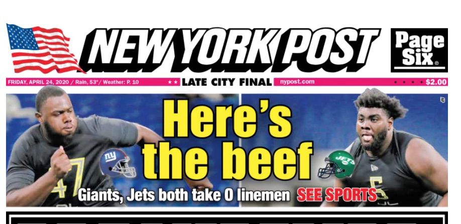 BOZICH  How did New York media react to Jets picking Cards' Mekhi