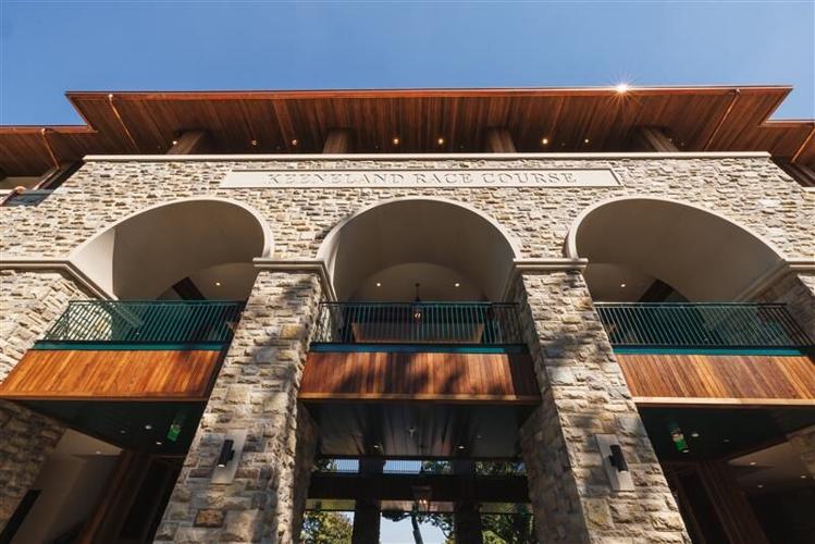 KEENELAND HOSPITALITY SPACES INSIDE OF PADDOCK BUILDING