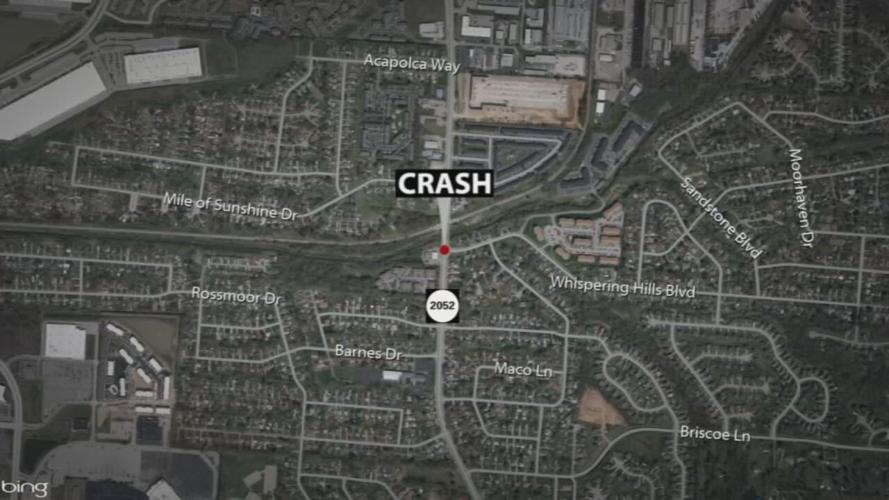 Map of JCPS Bus Crash location on 4-20-22
