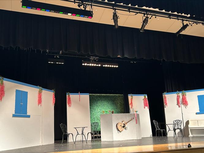 Collins High School Mamma Mia! stage