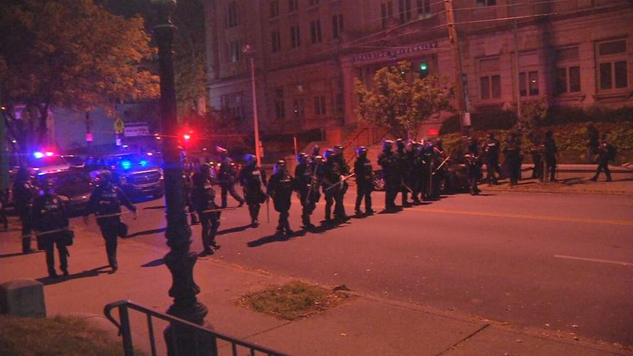 Police respond to area near First Unitarian Church 9/27/20