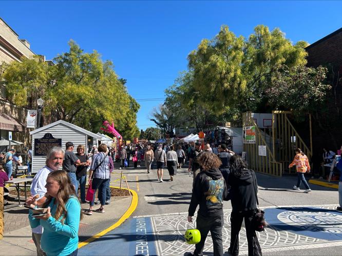 Harvest Homecoming booth days Day 1 10-9-25