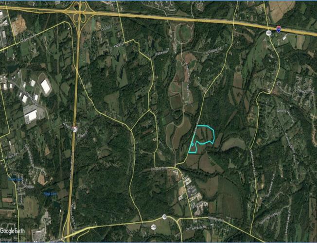 Map of proposed JCPS school near Parklands