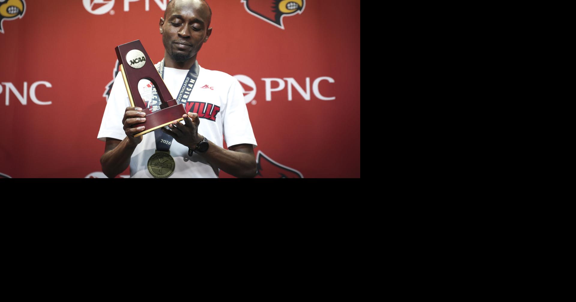 CRAWFORD | Geoffrey Kirwa's road to Louisville's latest NCAA title began with a run to school The NCAA steeplechase champion arrived at Louisville with a backpack, a scholarship and a dream, after a childhood spent running miles to class in Kenya.
