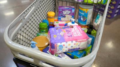 Groceries at Kroger for Shop and Share - 2.6.24