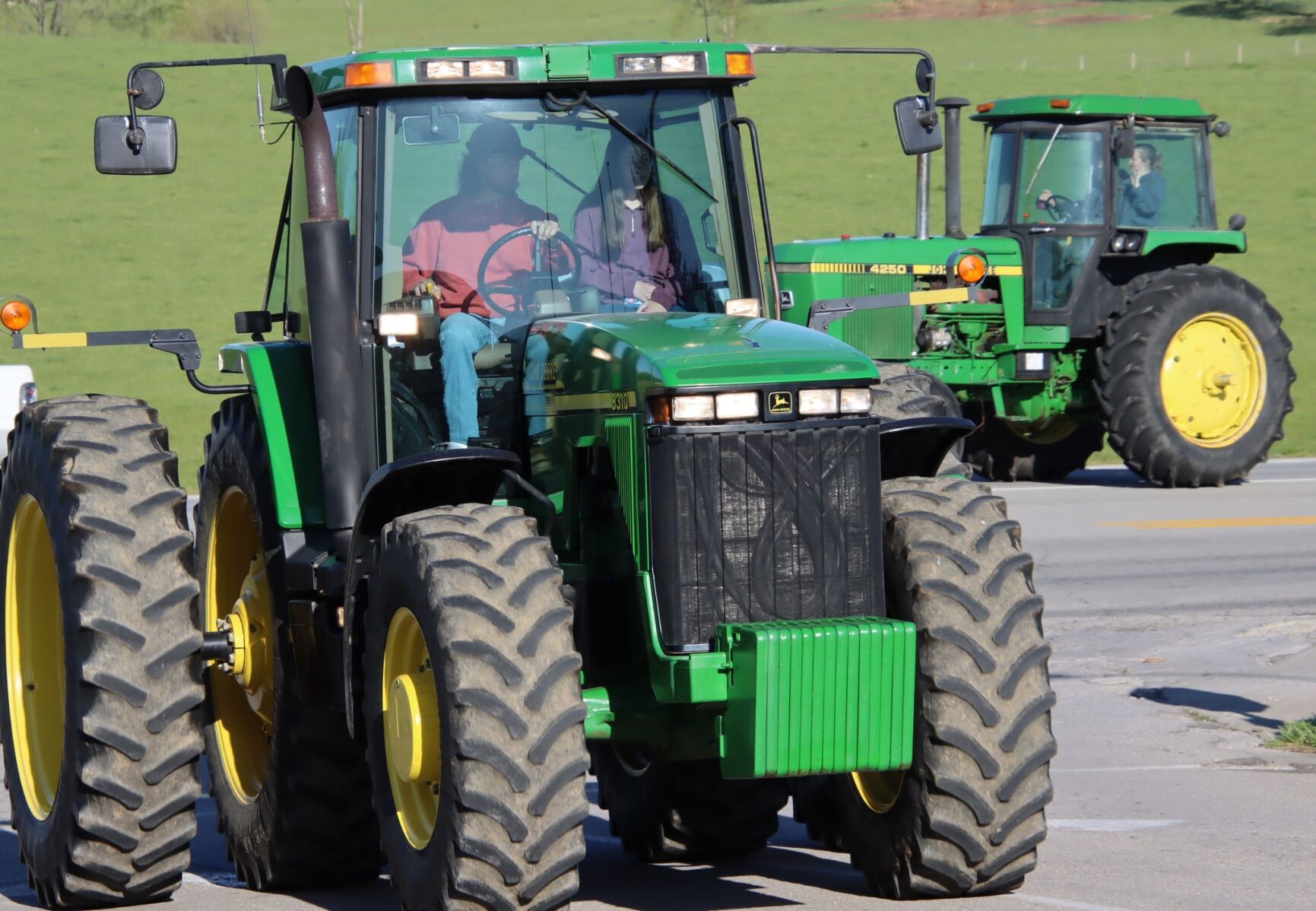 2023 'Drive Your Tractor to School Day' at Henry County High School in New Castle, Kentucky