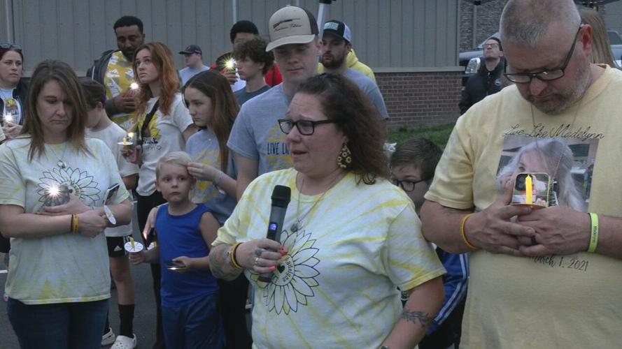Madelynn Troutt 2nd anniversary vigil 3-1-23