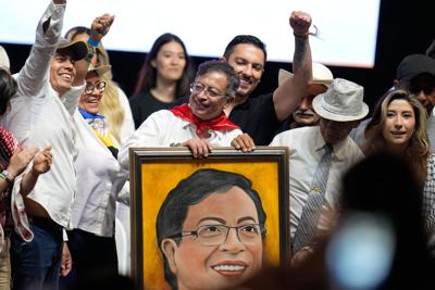 Colombian President Gustavo Petro