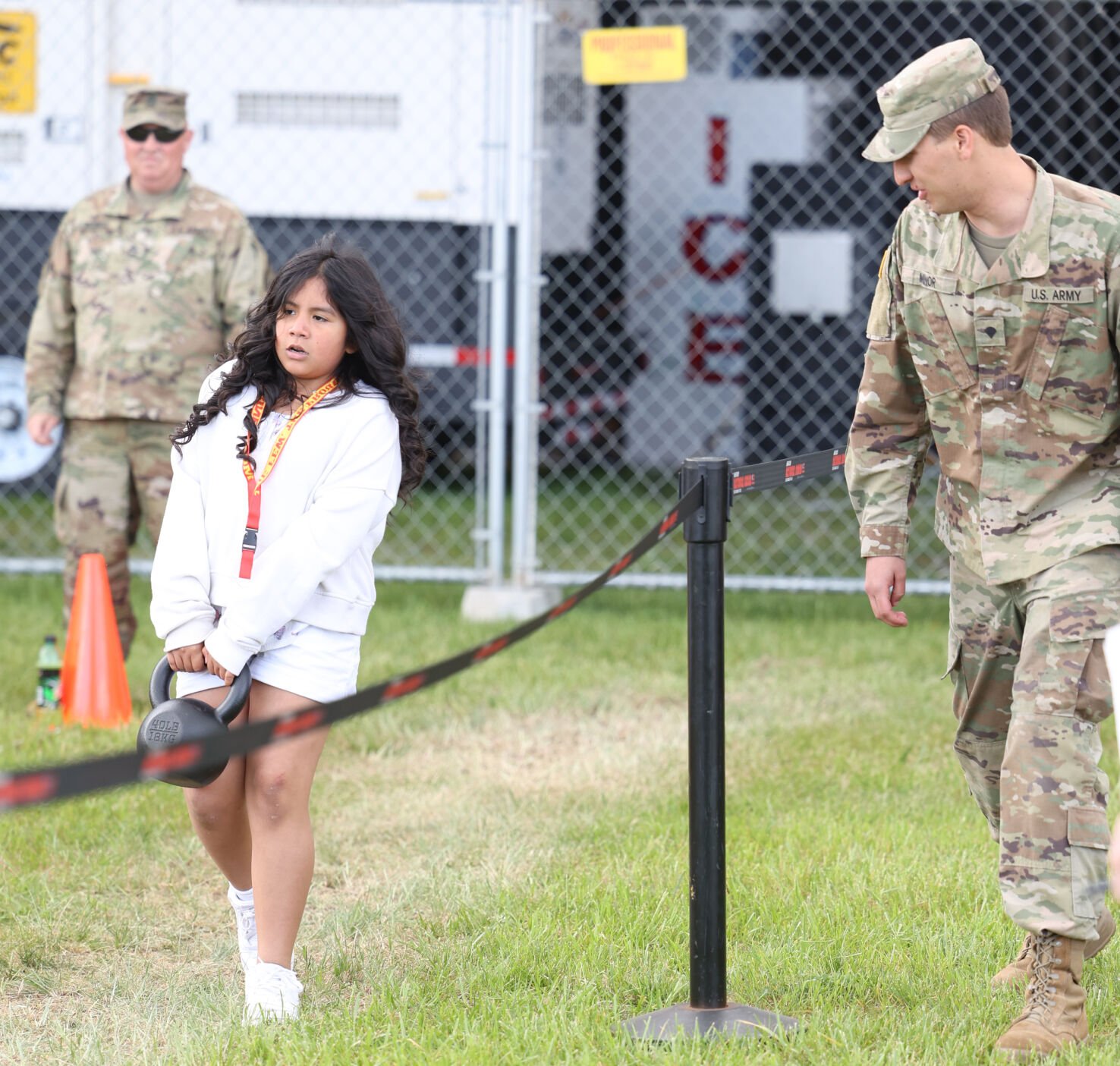 Weight carrying challenge at Chow Wagon.JPG