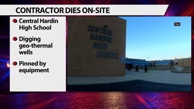 Man dies in construction accident at Central Hardin High School