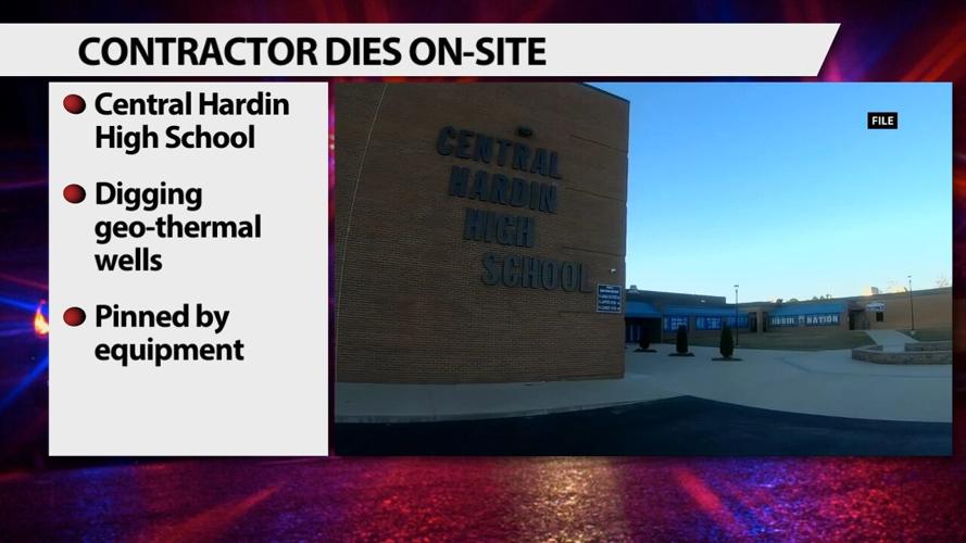 Man dies in construction accident at Central Hardin High School