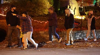 People walking along Hillcrest.JPG