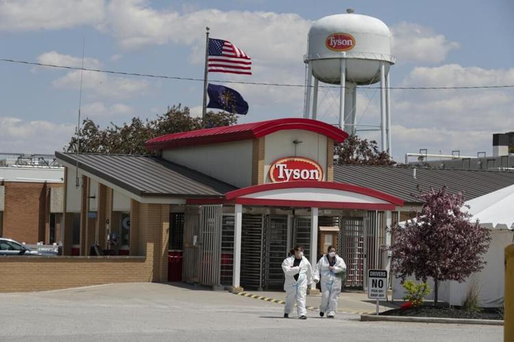 Tyson Foods pork processing plant in Indiana