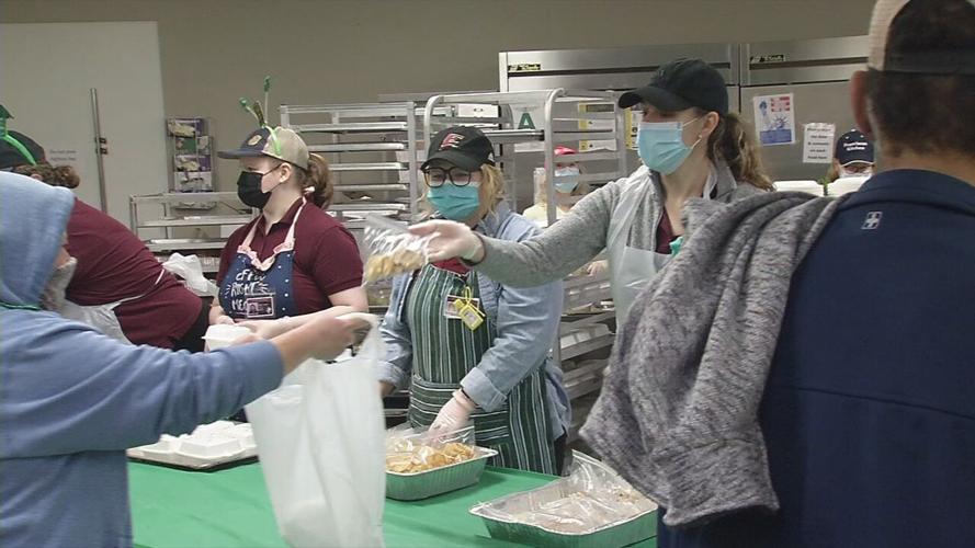 Hibernians feed homeless