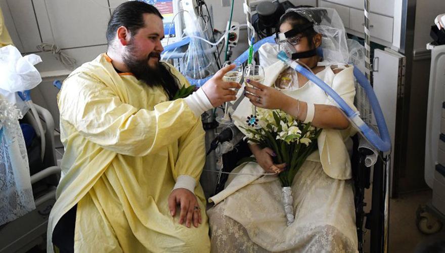 Wedding in ICU at IU Health University Hospital (Fox 59)