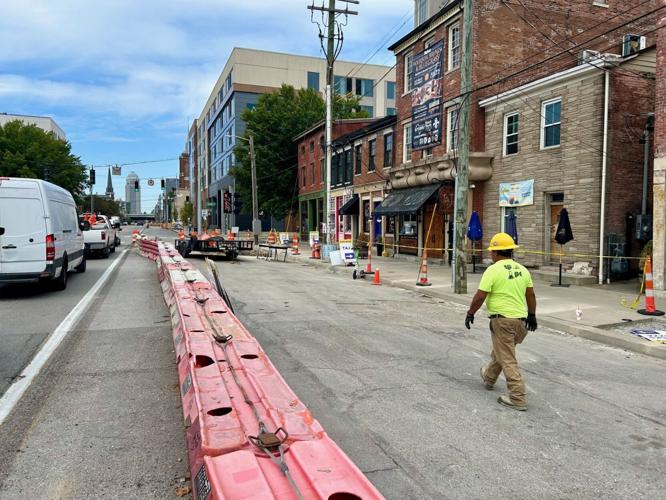 Nulu construction on E. Market street - 9.17.24