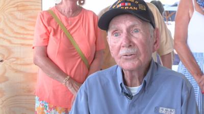 World War II veteran Charles Whittaker