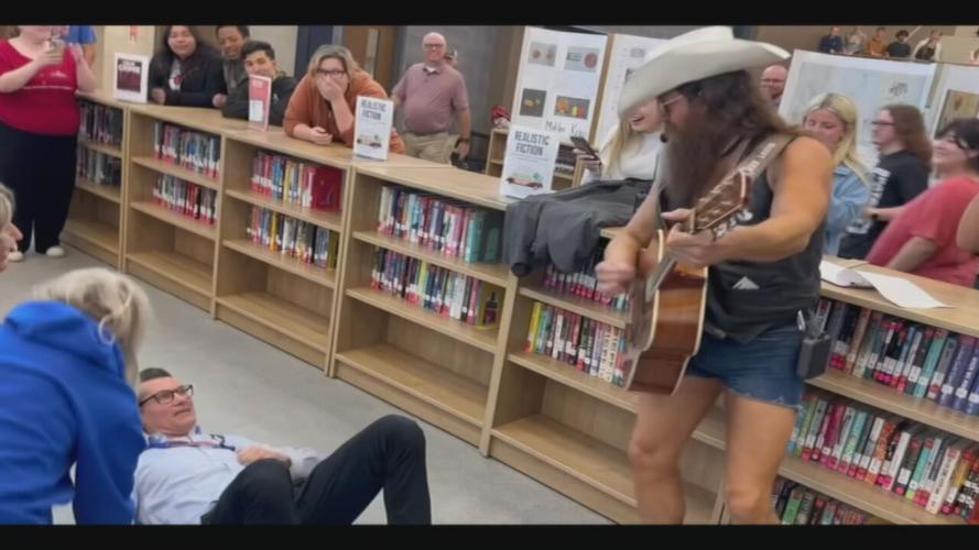 Silver Creek High School senior prank - Happy George