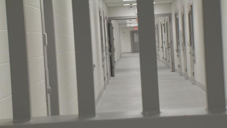 The Oldham County Detention Center - Jail - (interior - bars)