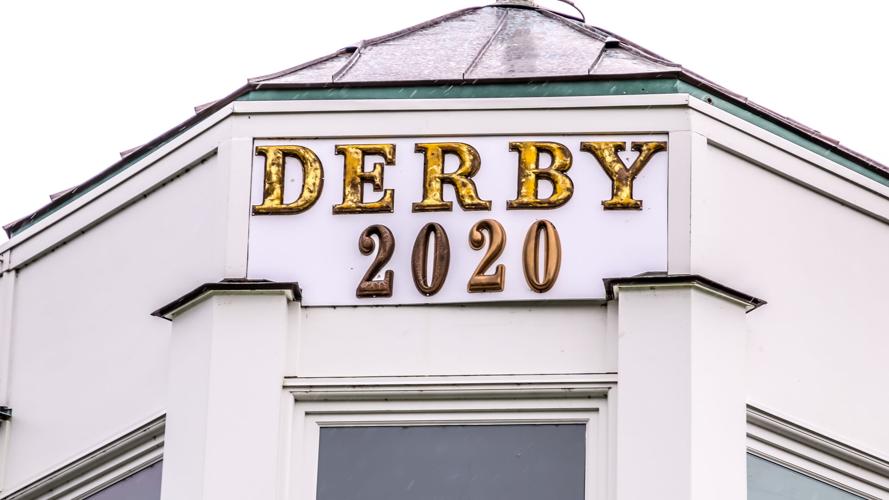 EMPTY CHURCHILL DOWNS - VIRUS PANDEMIC - 4-29-2020  WINNERS CIRCLE 2.jpg