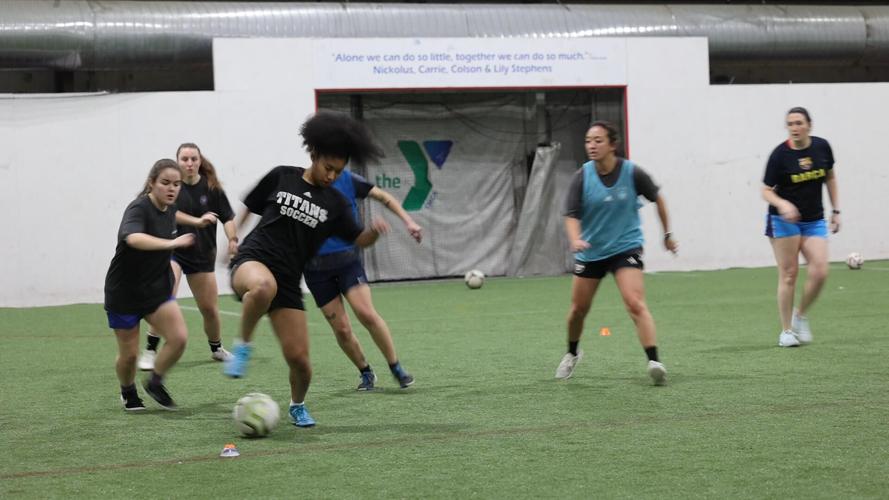 Louisville Triumph training session drill