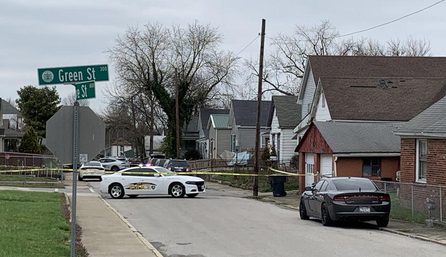 Scene of March 31, 2022 double shooting scene in New Albany