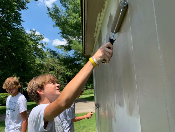 Trinity students at Cherokee