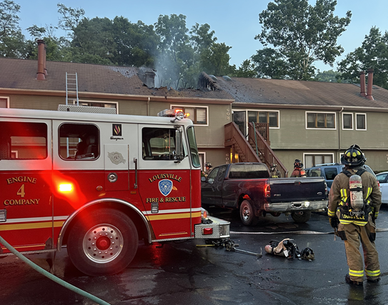 Clifton neighborhood complex fire