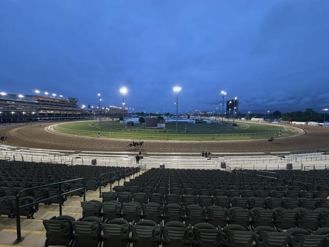 Churchill Downs on 151st Kentucky Derby Morning