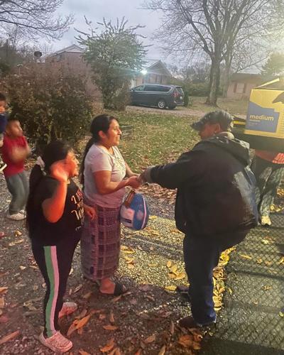Shelby County Public Schools Transportation Department food drive