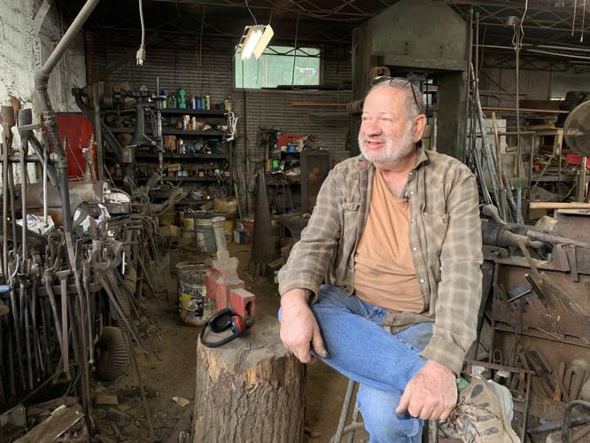 Blacksmith Craig Kaviar