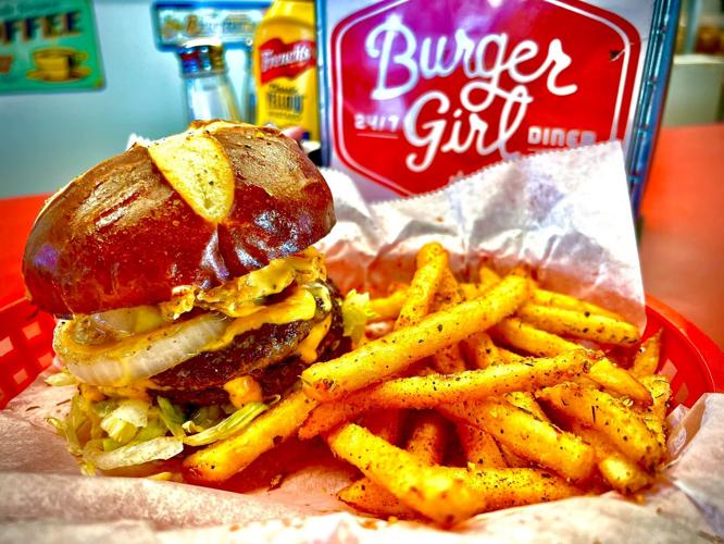 BOG - Burger Girl burger and fries - 3.22.23
