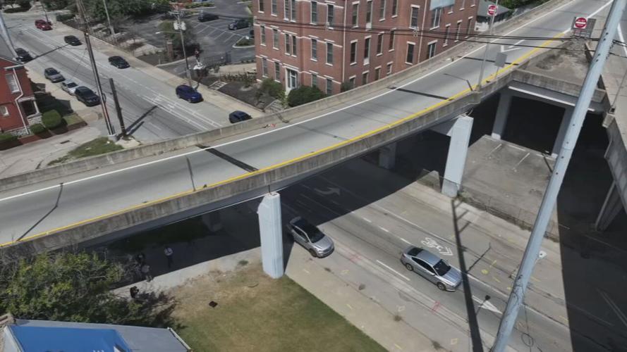 Downtown street closures for I-65 Central Corridor Project 8-28-25