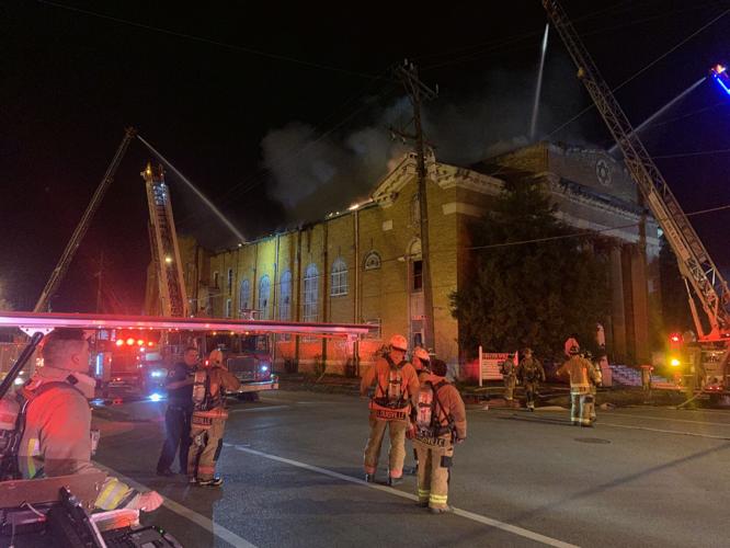 Fire at East Jacob Street and Floyd Street