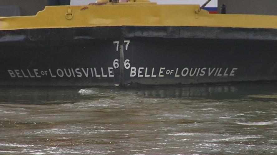 The Belle of Louisville in the Great Steamboat Race 2020